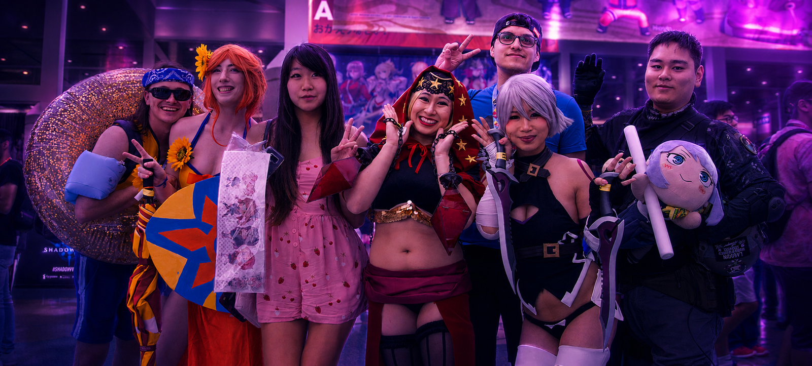 Cosplayers en Frikiing Days Andorra representando personajes de la cultura friki y fandom